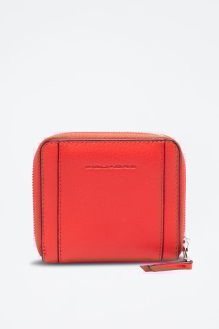 Leren Portefeuille - Rood