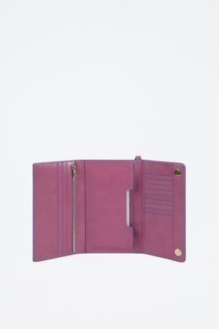 Portefeuille en cuir - Rose