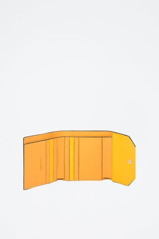 Leren Portefeuille 
Geel
