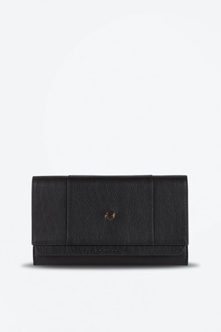Leren Portefeuille Zwart 