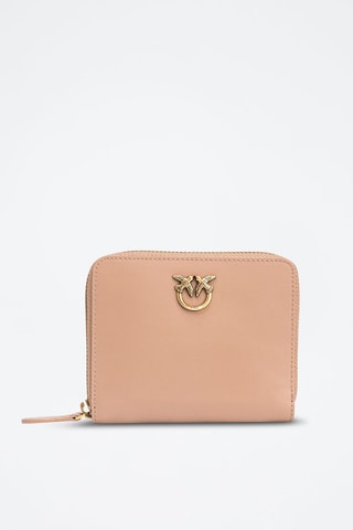 Porte-monnaie en cuir - Beige