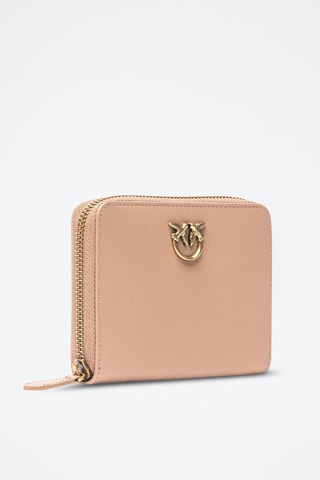 Porte-monnaie en cuir - Beige