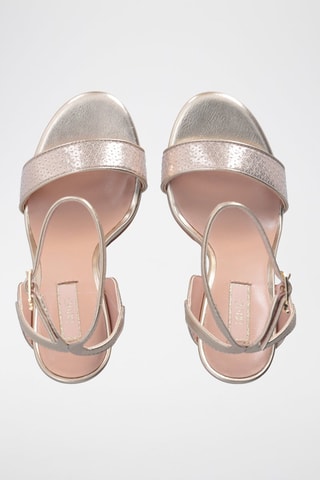Sandalen met Hak - Zilverkleurig