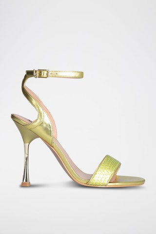 Sandalen met Hak - Groen