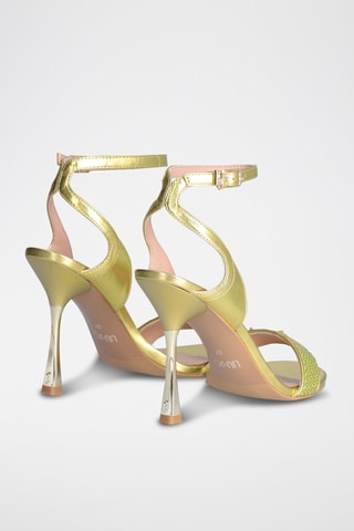 Sandalen met Hak - Groen