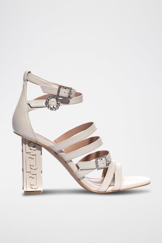 Sandalen met Hak Serena - Ecru