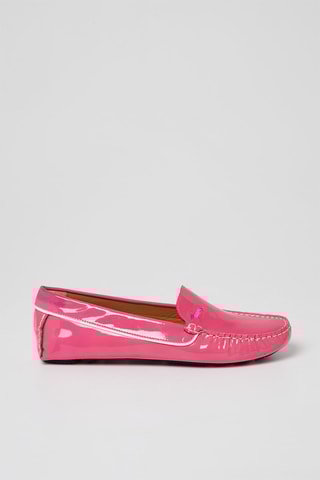 Mocassins en cuir verni - Fuchsia - Harmont & Blaine