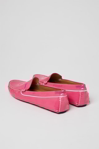 Mocassins en cuir verni - Fuchsia - Harmont & Blaine