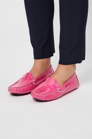 Mocassins en cuir verni - Fuchsia - Harmont & Blaine