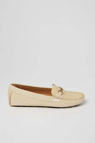 Mocassins en cuir verni - Beige - Harmont & Blaine