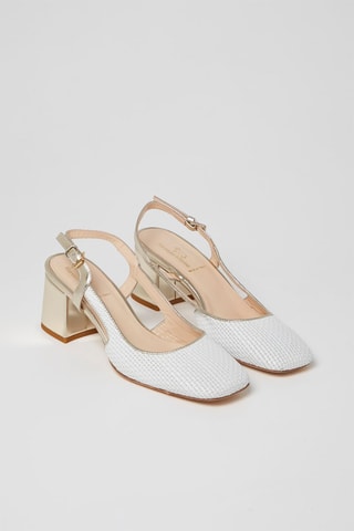 Leren Pumps Wit - Harmont & Blaine