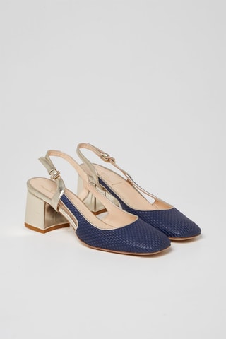 Leren Pumps Marineblauw - Harmont & Blaine