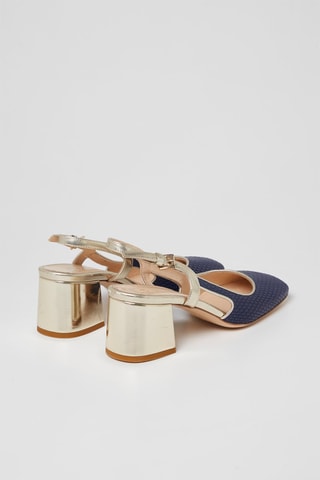 Leren Pumps Marineblauw - Harmont & Blaine