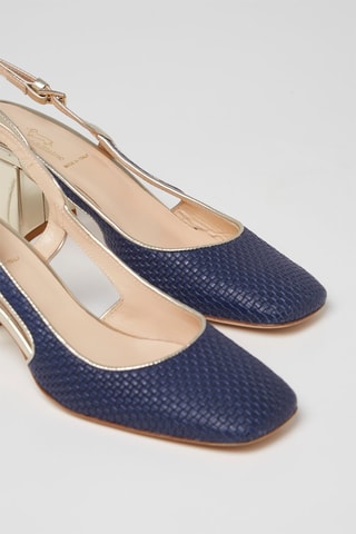 Leren Pumps Marineblauw - Harmont & Blaine