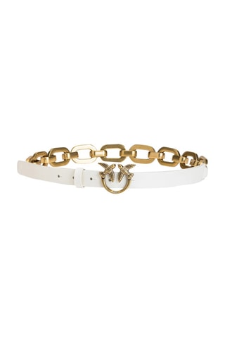 Leren Riem - Wit