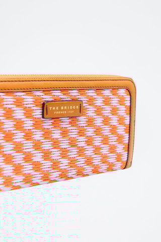 Leren Portefeuille - Oranje