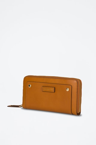 Leren Portefeuille Cecilia - Camel