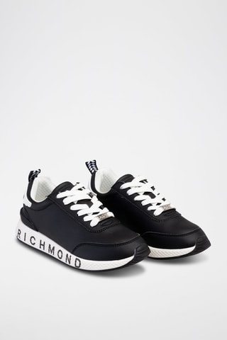 Sneakers de couro Jw Preto