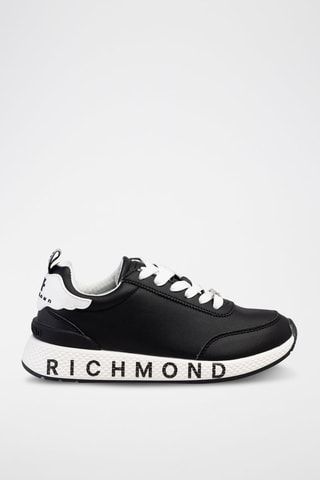 Sneakers de couro Jw Preto
