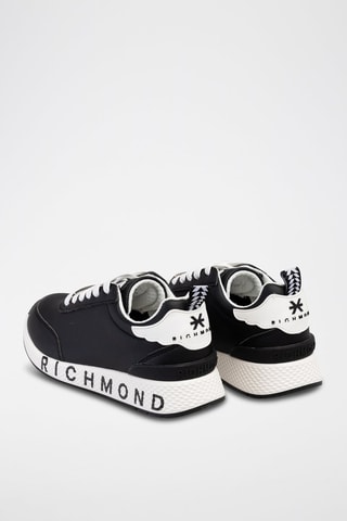 Sneakers de couro Jw Preto