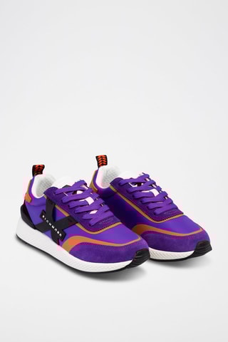 Sneakers de nobuck Jw Violeta