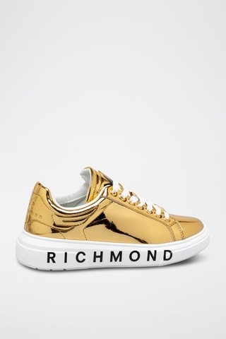 Sneakers - Goudkleurig en Wit