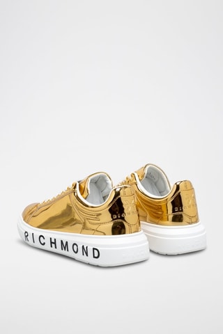 Sneakers - Goudkleurig en Wit