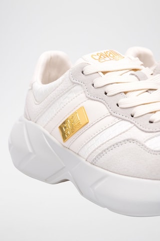 Leren Sneakers - Beige en Goudkleurig