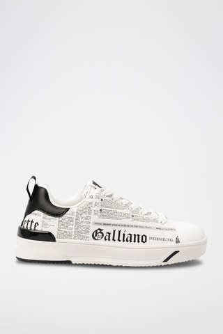 Kalfsleren Sneakers 
Wit
