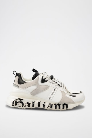 Kalfsleren Sneakers 
Wit