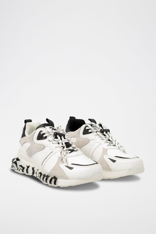 Kalfsleren Sneakers 
Wit