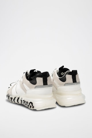 Kalfsleren Sneakers 
Wit