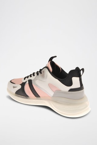 Baskets - Saumon et blanc
