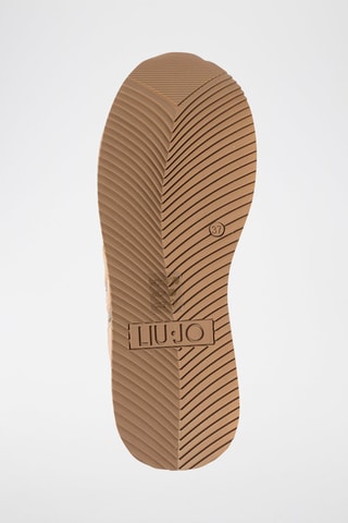 Stierenleren Platform Sneakers Dreamy - Lichtroze