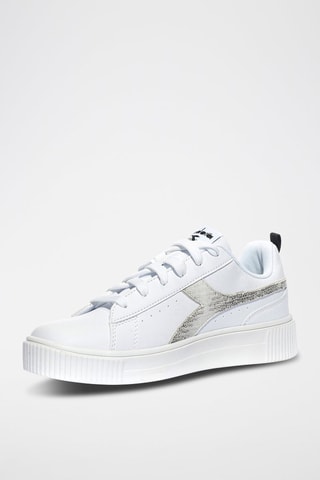Sneakers Amber Animalier - Wit