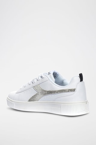 Sneakers Amber Animalier - Wit