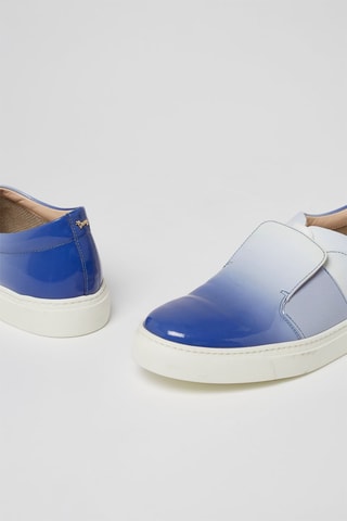 Lakleren Sneakers Koningsblauw - Harmont & Blaine