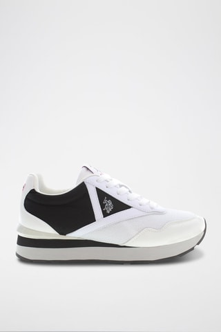 Sneakers Taby Wit en Zwart