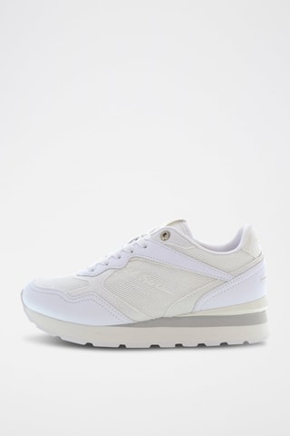 Sneakers Kikki Wit en Beige