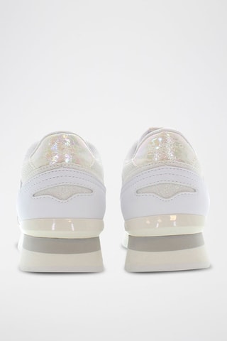 Sneakers Kikki Wit en Beige