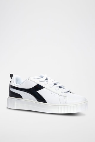 Sneakers Amber Hologram - Wit en Zwart