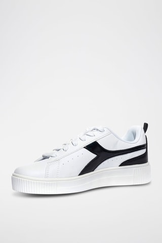 Sneakers Amber Hologram - Wit en Zwart