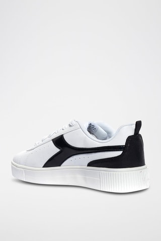 Sneakers Amber Hologram - Wit en Zwart