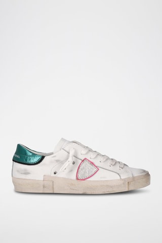 Sneakers - Wit en Groen