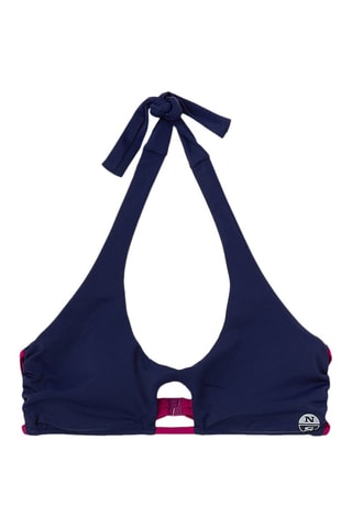 Haut de maillot coques Bleu nuit