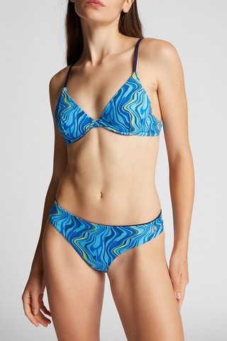 Haut de maillot coques Bleu