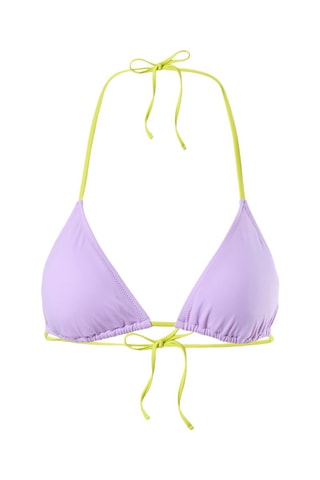 Haut de maillot coques Lilas