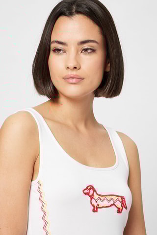 Camisola de alças Branco - Harmont & Blaine