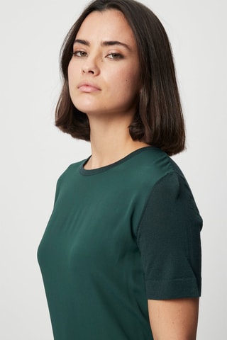 Wollen en Kasjmier Trui Groen - Harmont & Blaine