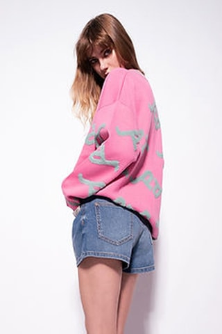 Wollen Vest - Roze